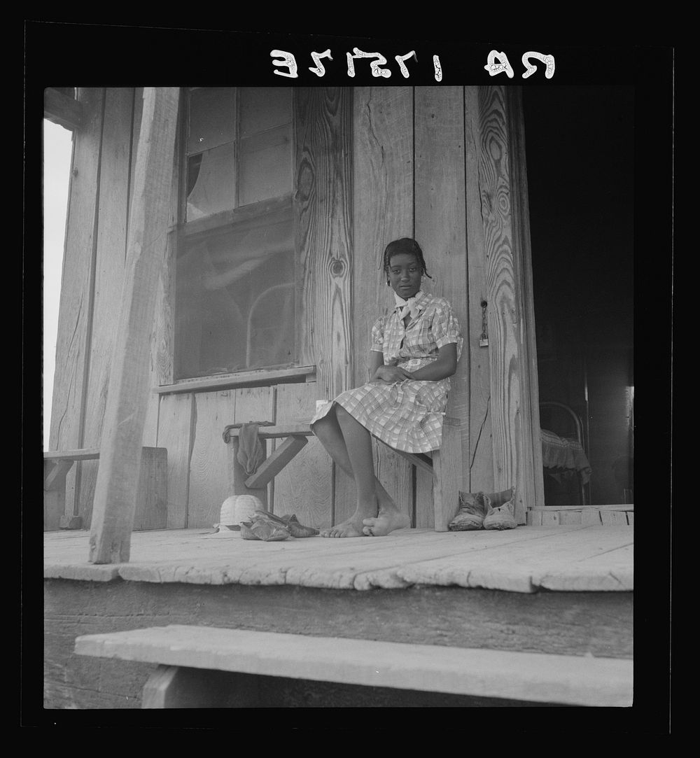 Sharecropper child near Clarksdale, Mississippi by Dorothea Lange