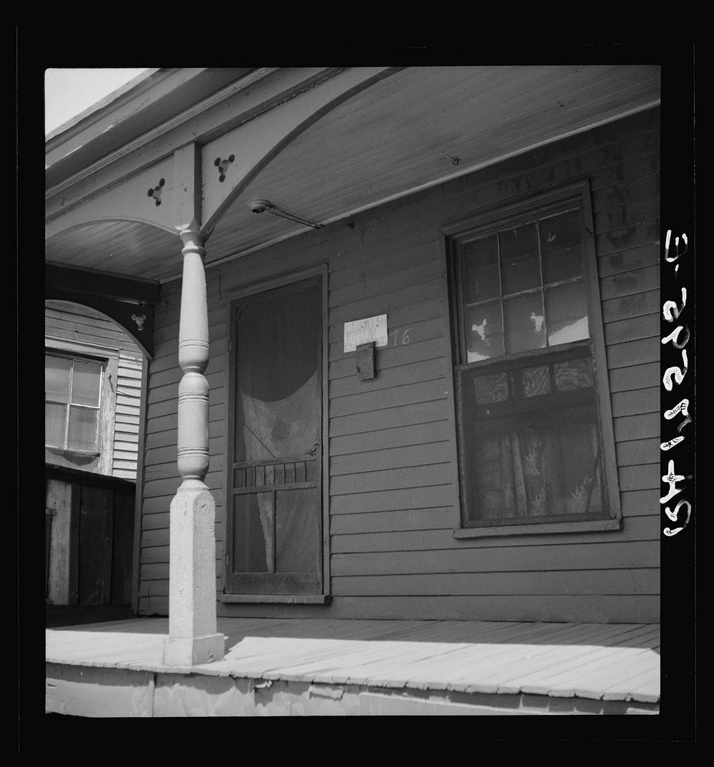 "Furnish room" in the  quarter from which cotton hoers are recruited. Memphis, Tennessee. Sourced from the Library of…