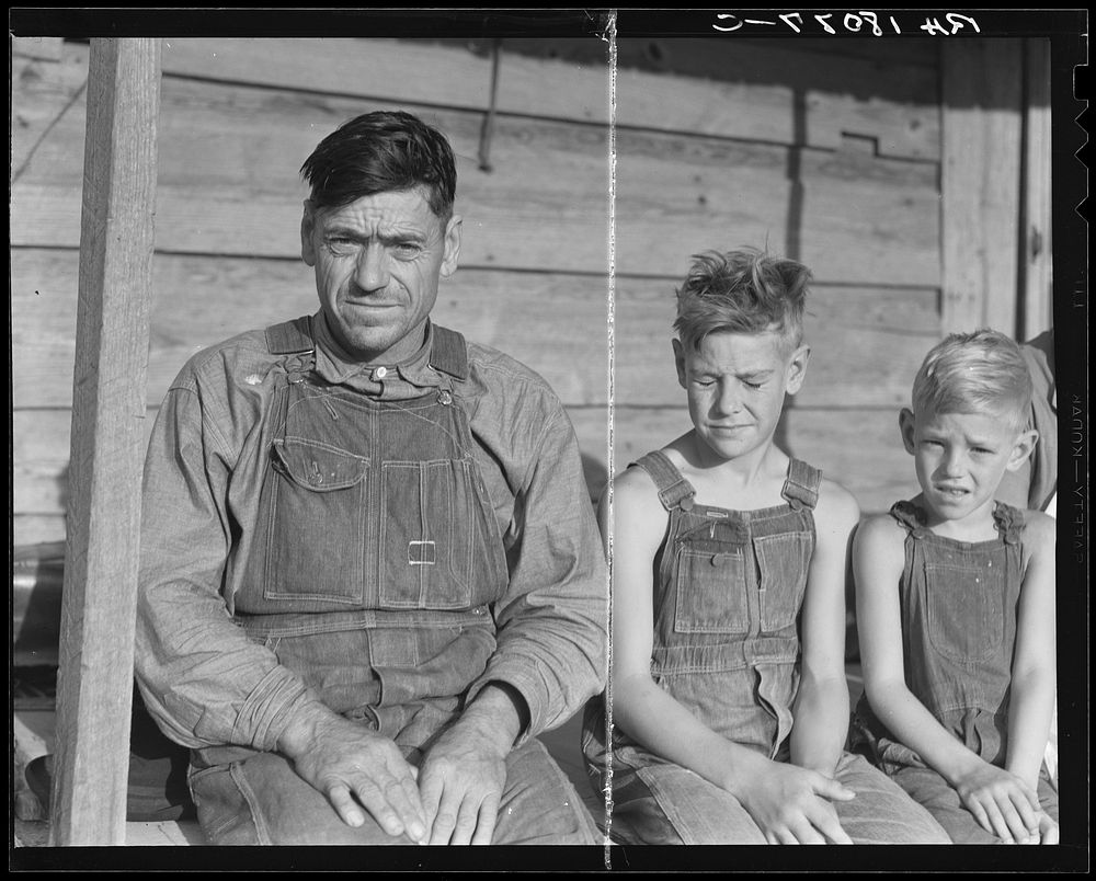 Sharecropper near Hartwell, Georgia. Sourced from the Library of Congress.