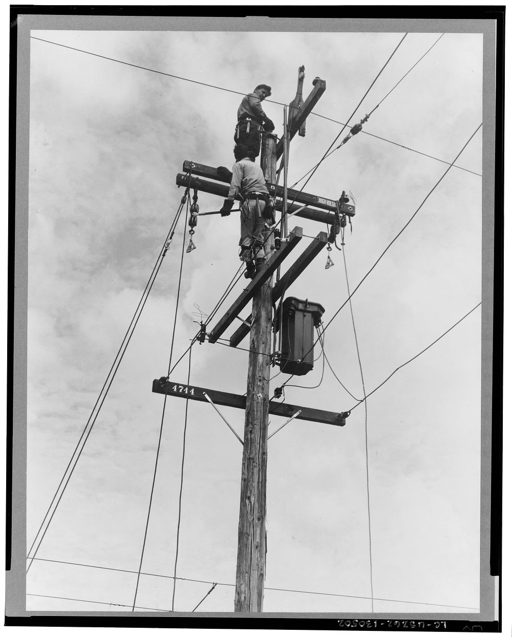 Rural electrification. San Joaquin Valley, California. Sourced from the Library of Congress.