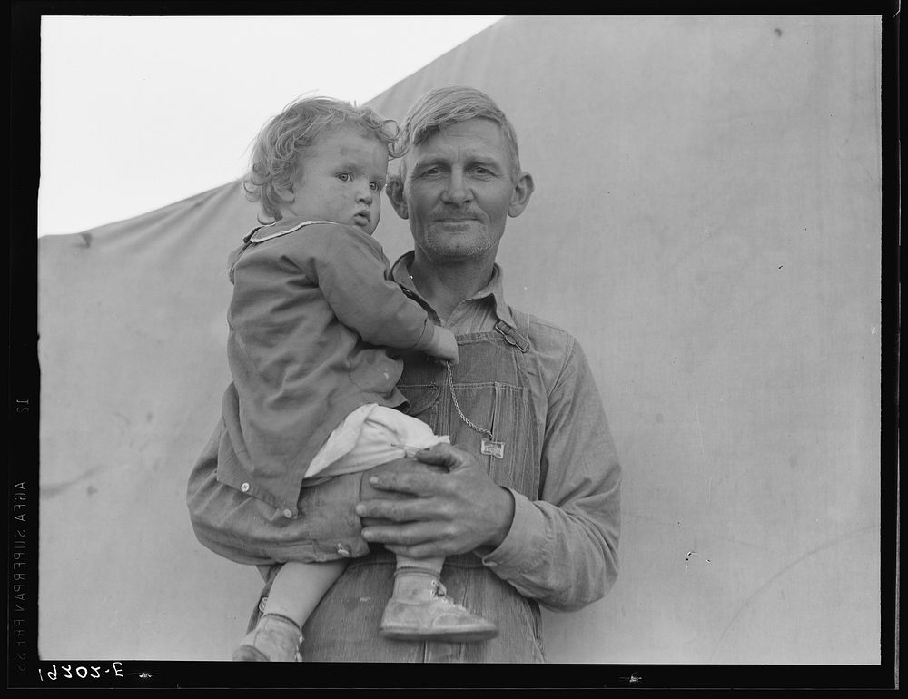 Brawley, Imperial Valley, In Farm Security Administration (FSA) migratory labor camp. See 19201 for complete background.…