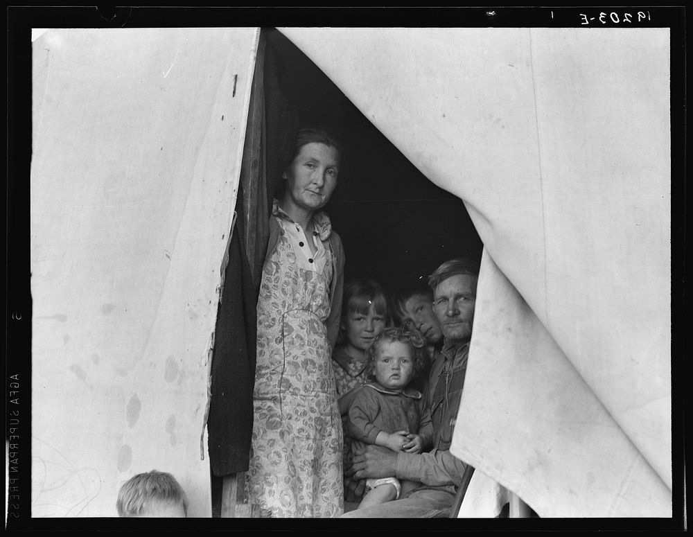 Brawley, Imperial Valley, In Farm Security Administration (FSA) migratory labor camp. See 19201 for complete background by…