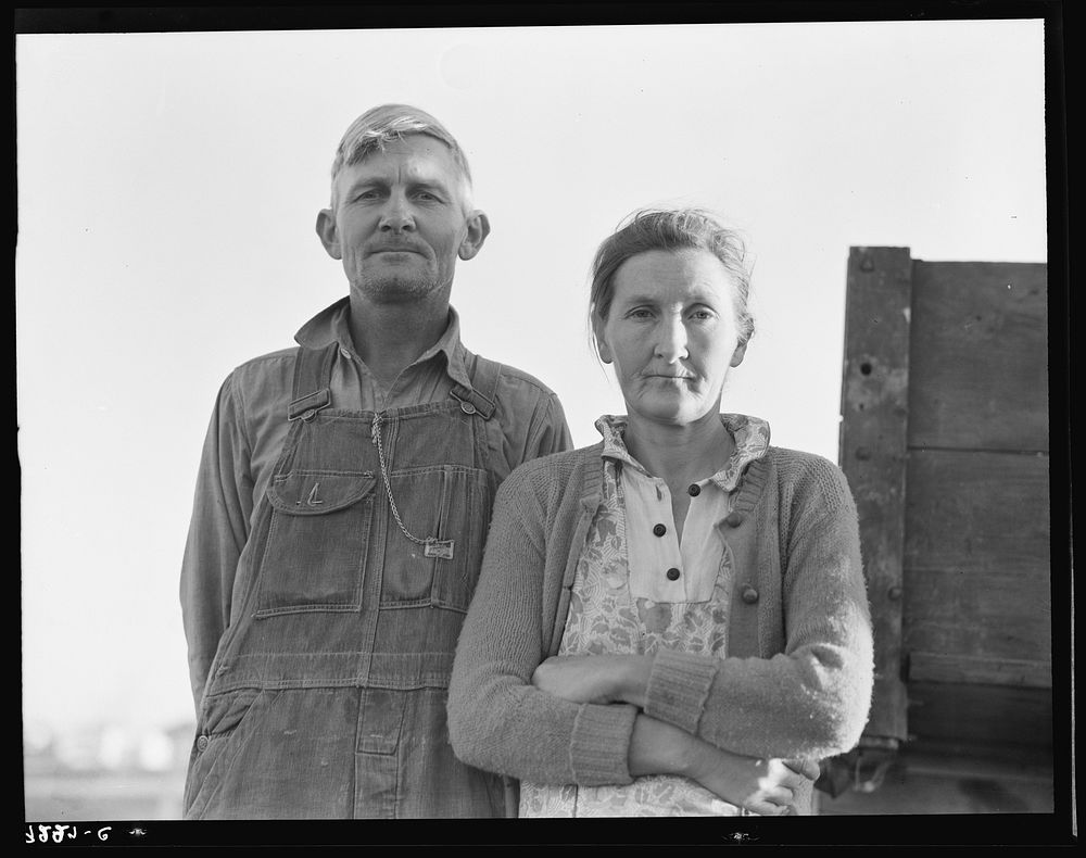 Migratory labor workers. Brawley, Imperial Valley, California. Sourced from the Library of Congress.