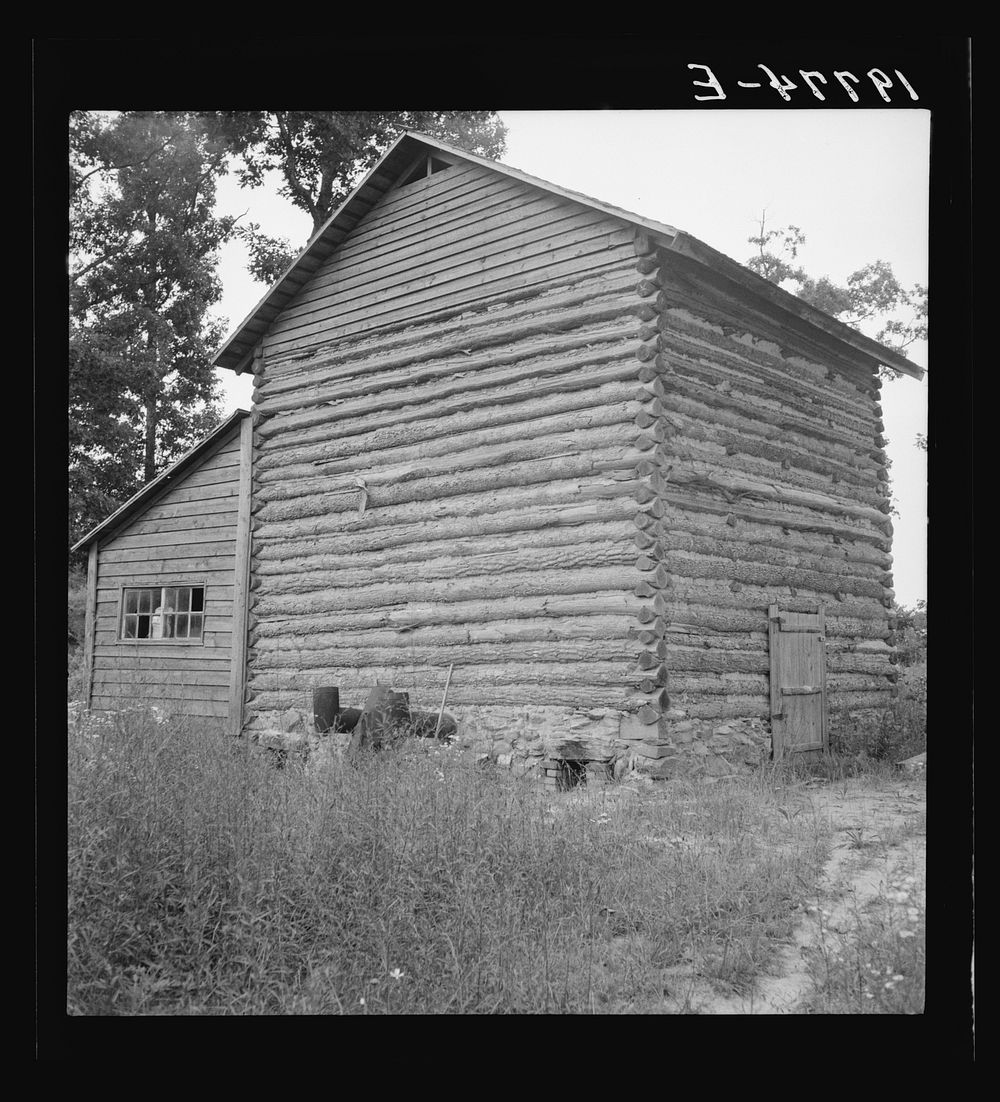 Tobacco barn and shed. Person County, North Carolina. Sourced from the Library of Congress.