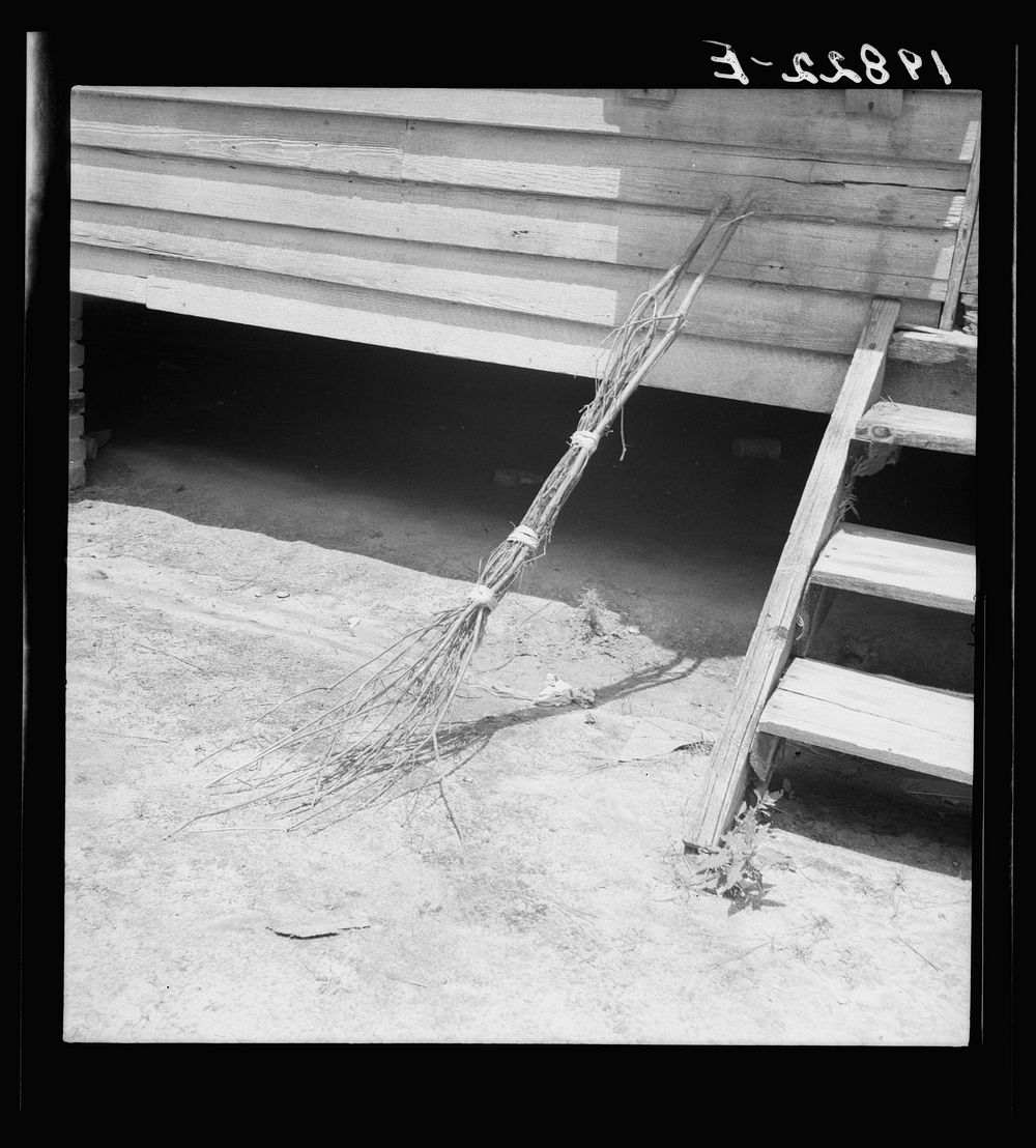 [Untitled photo, possibly related to: Kitchen door of Zollie Lyon's house. Note brushbroom. Wake County, North Carolina].…