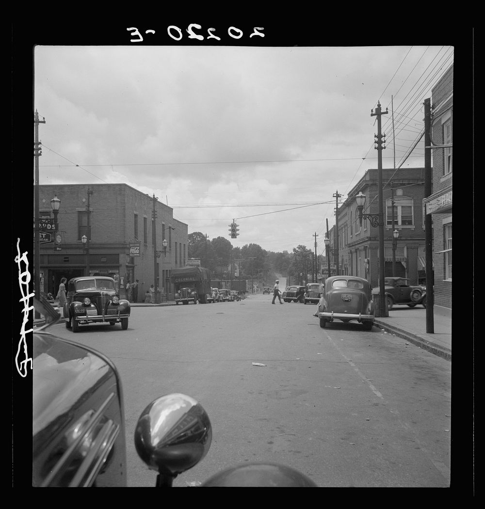Siler City, North Carolina. Sourced from the Library of Congress.