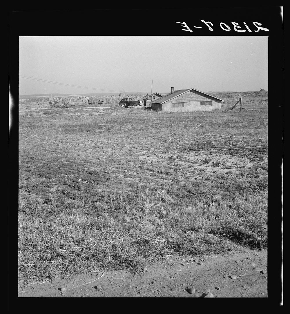 Bartheloma basement house. Nyssa Heights, Malheur County, Oregon. Sourced from the Library of Congress.
