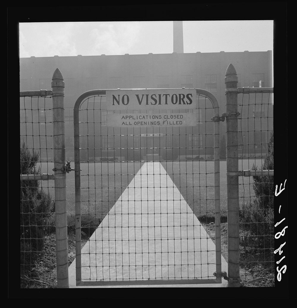 [Untitled photo, possibly related to: Entrance to Amalgamated Sugar Company factory at opening of second beet season. Nyssa…