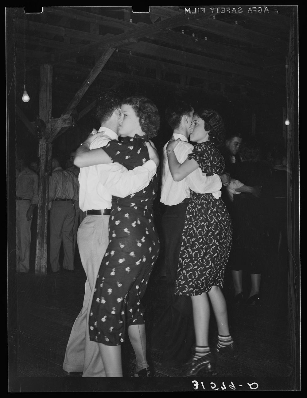 [Untitled photo, possibly related to: Fais-do-do dance near Crowley, Louisiana (see 31580-D for more information)] by…