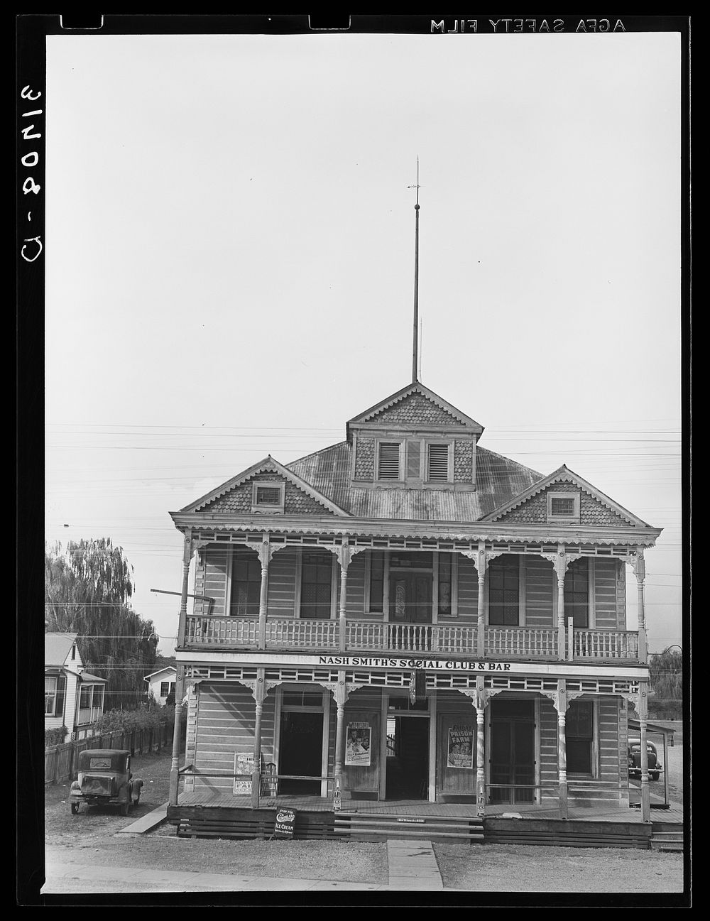 Building above Norco, Louisiana by Russell Lee