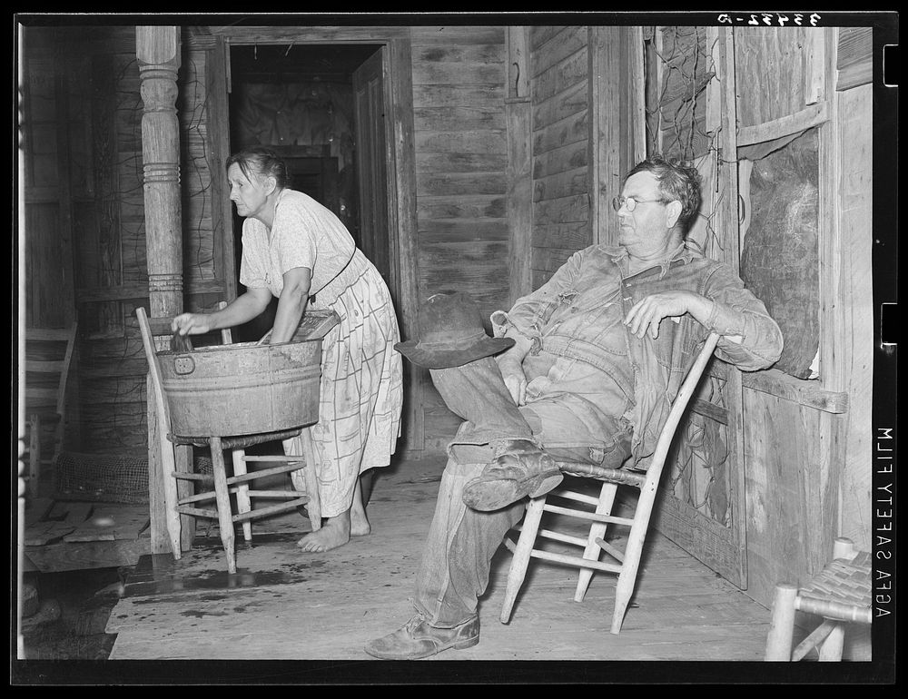 This man has obtained a government loan (FSA-Farm Security Administration) in Oklahoma. However, he migrated to Arizona two…