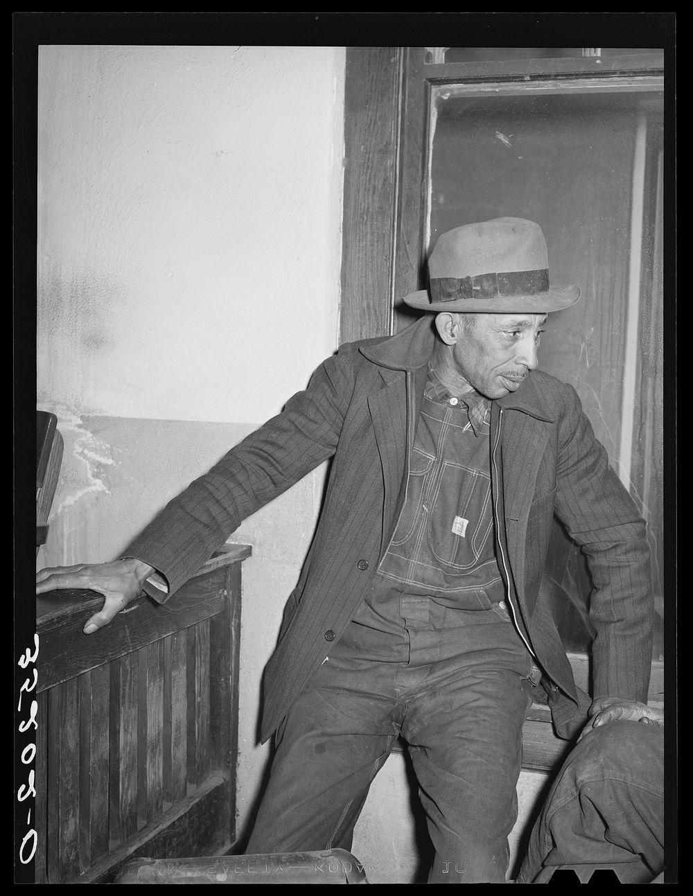  tenant farmer at meeting of UCAPAWA (United Cannery, Agricultural, Packing, and Allied Workers of America). Bristow…