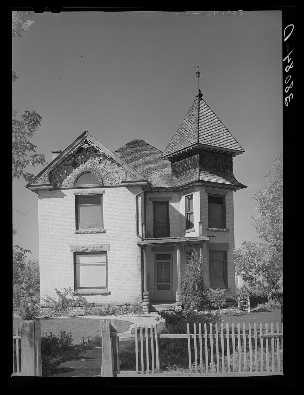 Residence. Panguitch, Utah Russell Lee Free Photo rawpixel
