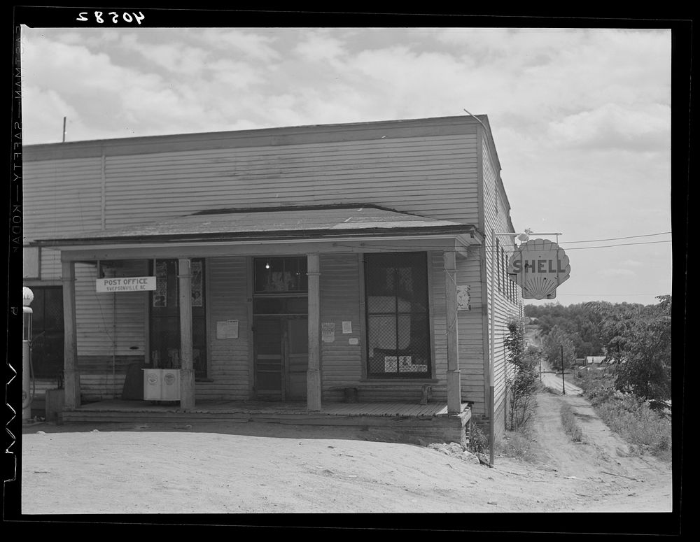 [Untitled photo, possibly related to: Sweponville, North Carolina is a company town owned by a textile firm]. Sourced from…