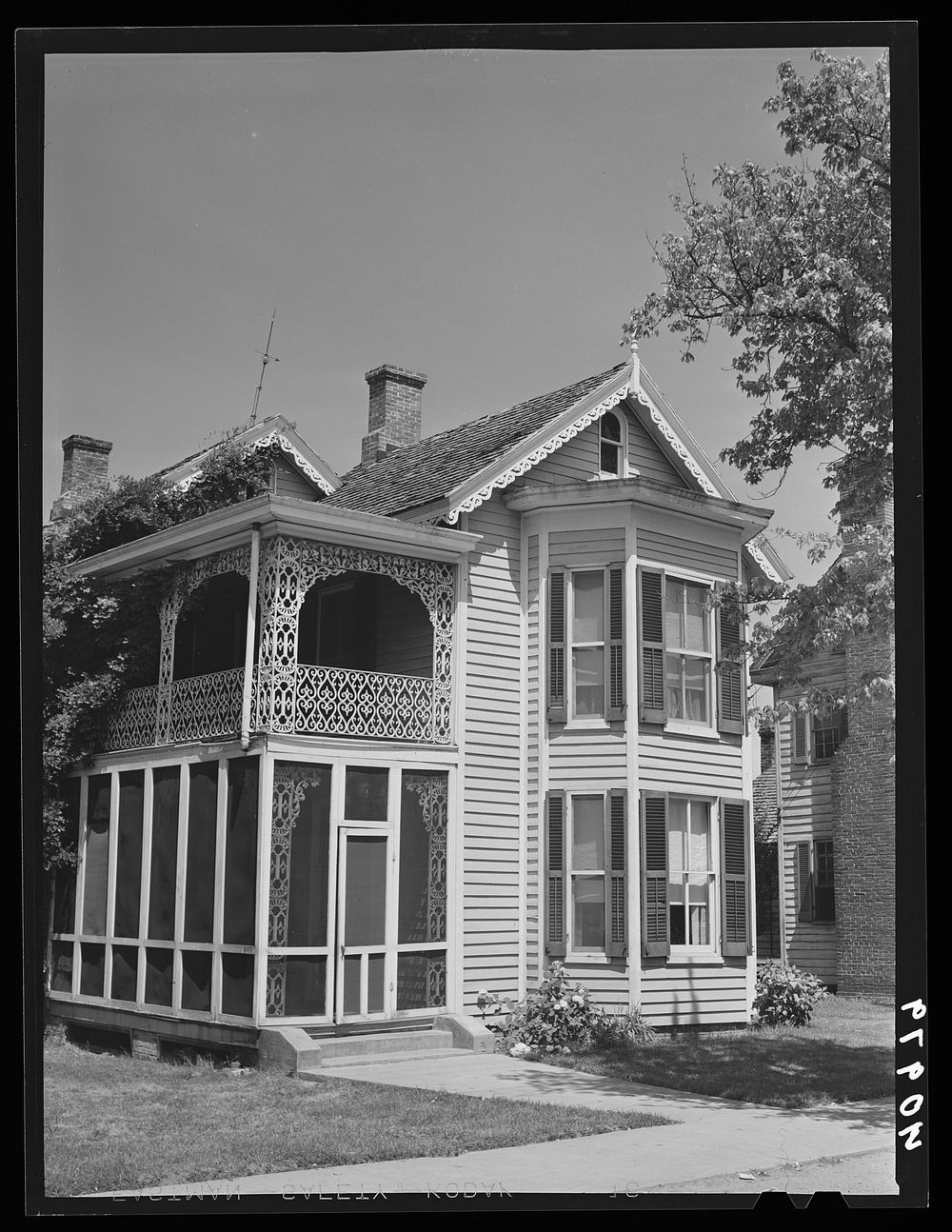 House in Mardela, Maryland. Sourced from the Library of Congress.