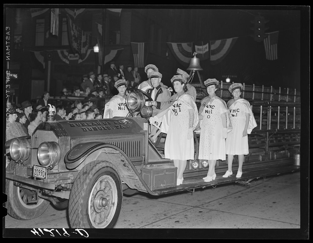[Untitled photo, possibly related to: Labor day parade in Du Bois, Pennsylvania]. Sourced from the Library of Congress.
