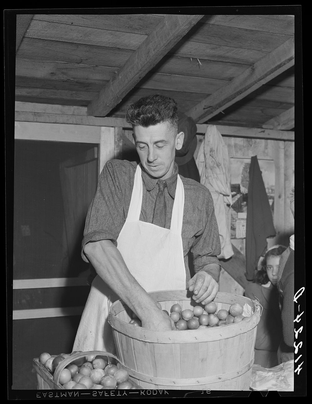 Mr. Cooper, member of board of directors of the Tri-County Farmers Co-op Market at Du Bois, Pennsylvania. Sourced from the…