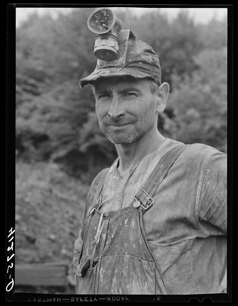 Portrait of William Giles, miner-farmer of Union Township, Pennsylvania. Sourced from the Library of Congress.