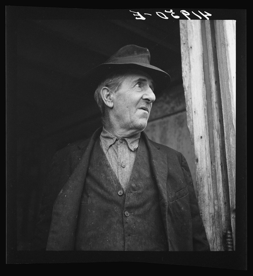 Mr. Addison, FSA (Farm Security Administration) client. Westfield, Connecticut. Sourced from the Library of Congress.