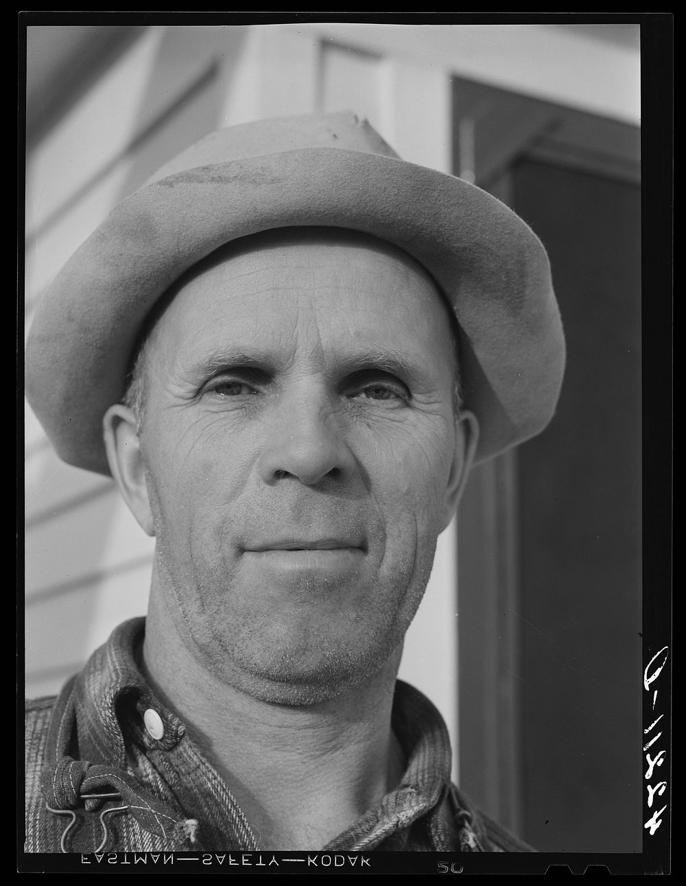 Mr. Karrlo Maki, Finnish poultry farmer in Brooklyn, Connecticut. Sourced from the Library of Congress.