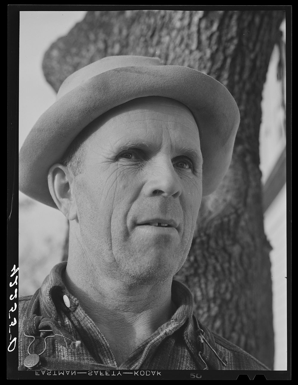 [Untitled photo, possibly related to: Mr. Karrlo Maki, Finnish poultry farmer in Brooklyn, Connecticut]. Sourced from the…
