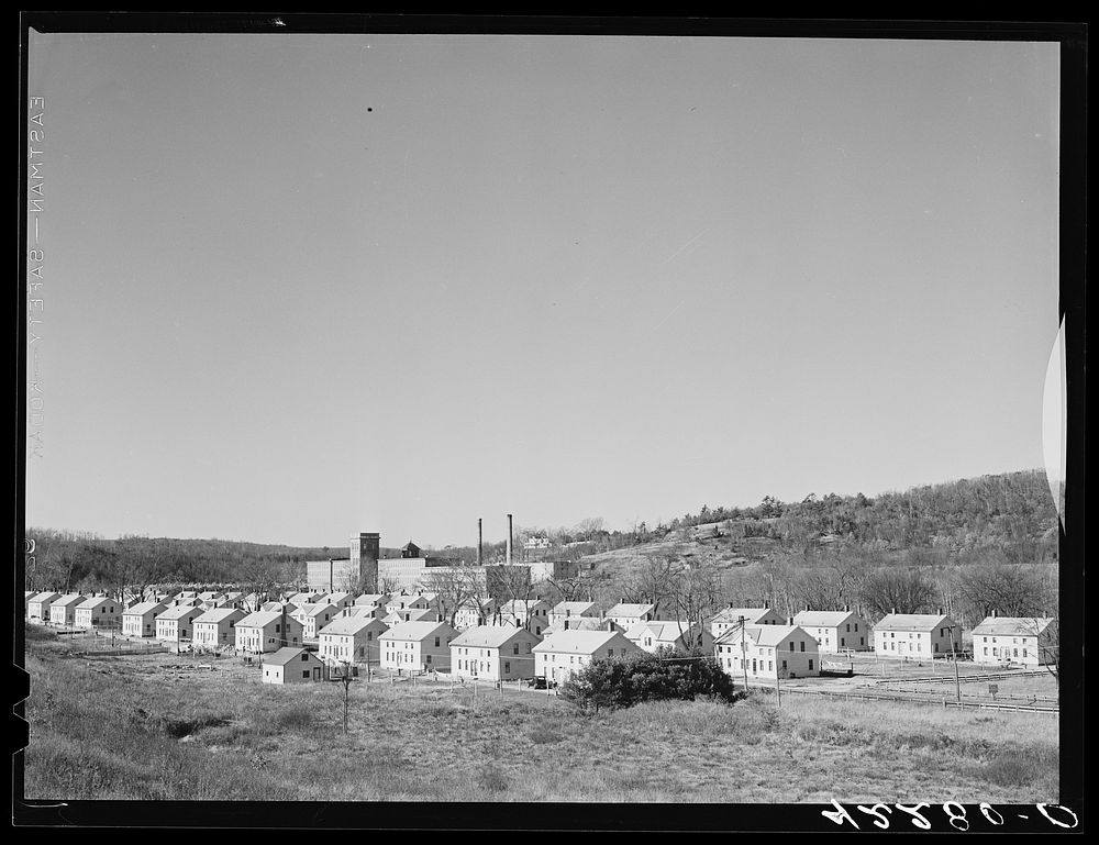 [Untitled photo, possibly related to: Company houses in Baltic, Connecticut]. Sourced from the Library of Congress.