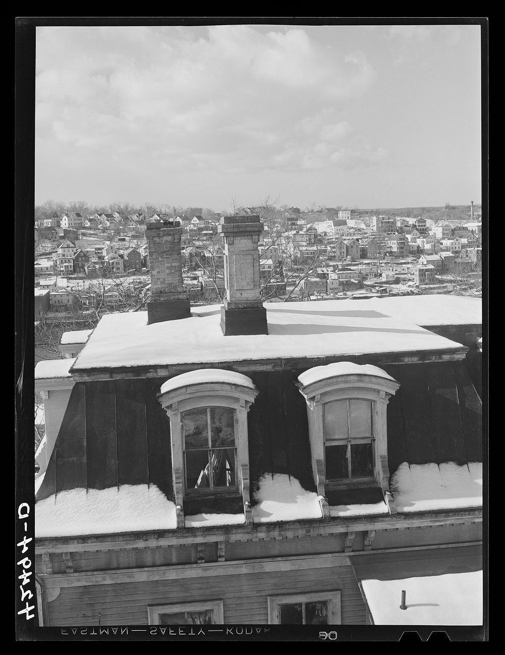 After a snowstorm. Norwich, Connecticut. Sourced from the Library of Congress.
