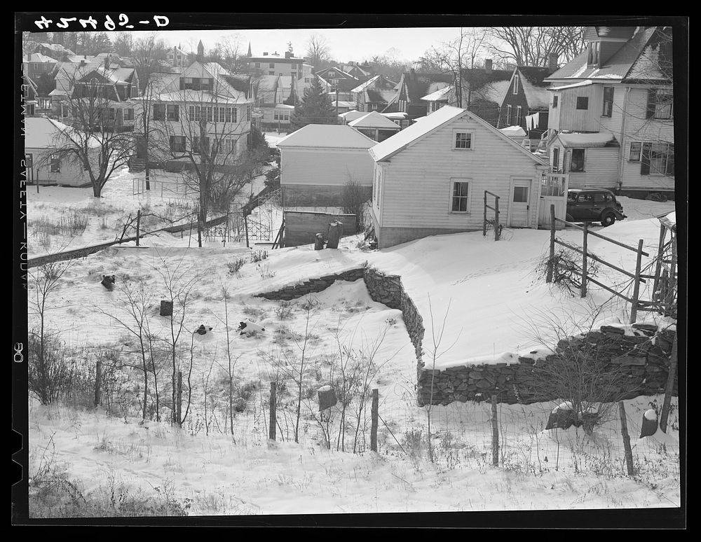 [Untitled photo, possibly related to: After a snowstorm in Norwich, Connecticut]. Sourced from the Library of Congress.