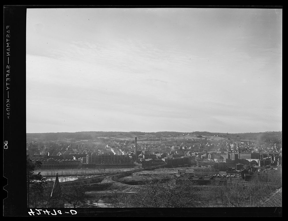 [Untitled photo, possibly related to: General view of Shelton, Connecticut, with Derby, Connecticut, in the distance].…