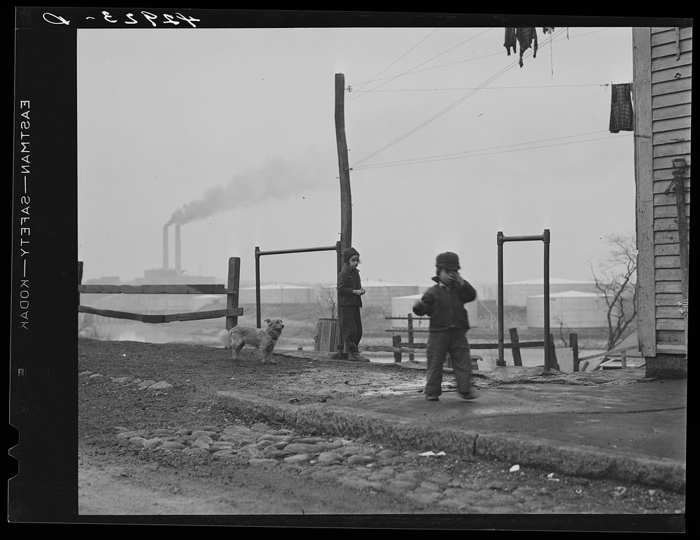 [Untitled photo, possibly related to: Children in Fall River, Massachusetts]. Sourced from the Library of Congress.