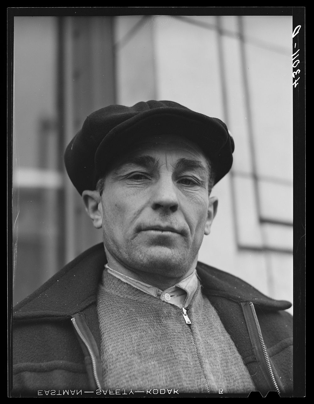Italian steel worker at Pittsburgh Crucible Steel Company in Midland, Pennsylvania. Sourced from the Library of Congress.