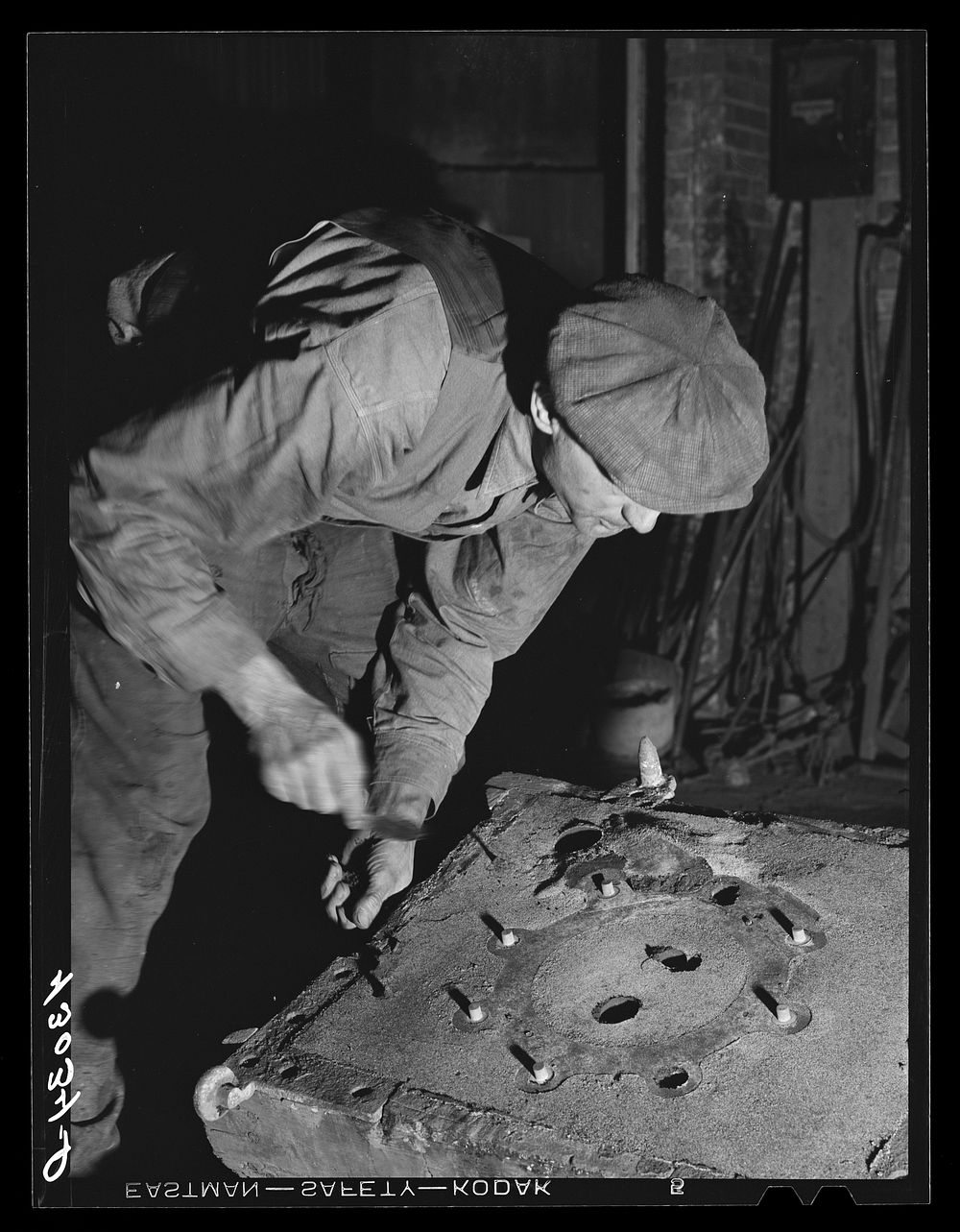 Moulder work Correct Manufacturing Company. Free Photo rawpixel