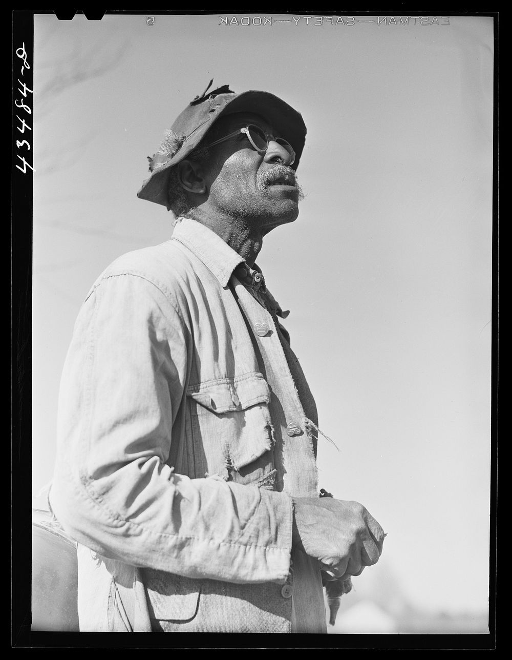 Mr. L. A. Anderson, who owned a few acres of land in the Camp Croft area.  Although almost totally blind, he was repairing…