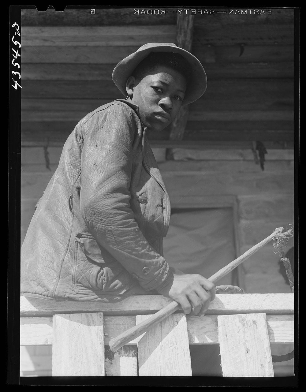 Young , member of a family who had moved out of the Santee-Cooper Basin. Near Bonneau, South Carolina. Sourced from the…