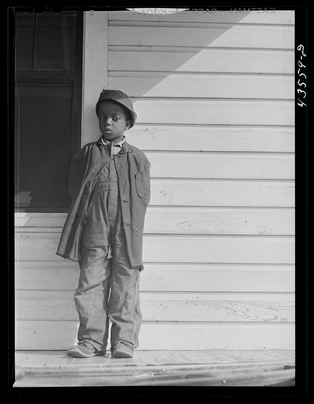 [Untitled photo, possibly related to: This family was relocated at FSA (Farm Security Administration) Orangeburg Farms when…