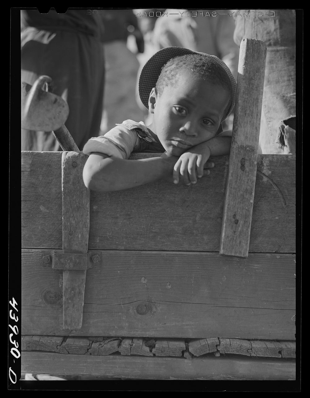 Son of Mr. Strickland,  FSA (Farm Security Administration) borrower. Heard County, Georgia. Sourced from the Library of…