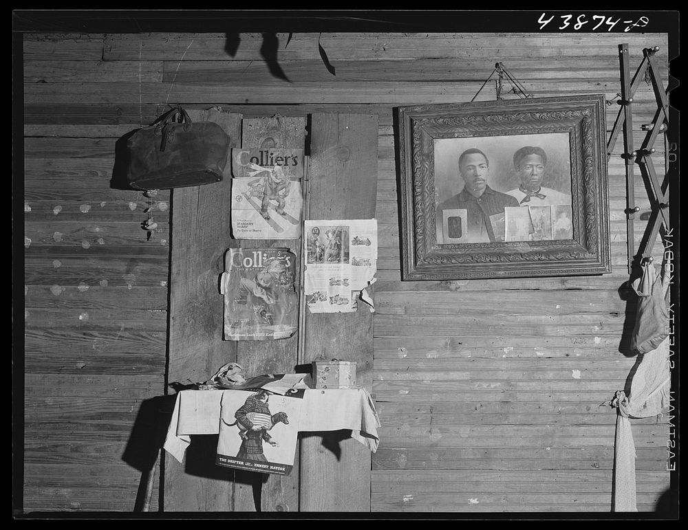 In a  home. Heard County, Georgia. Sourced from the Library of Congress.