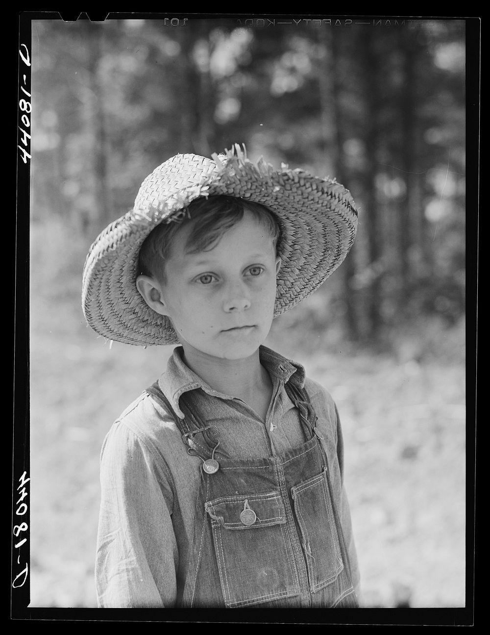 Colie Smith, son of FSA (Farm Security Administration) borrower Lemuel Smith. Carroll County, Georgia. Sourced from the…