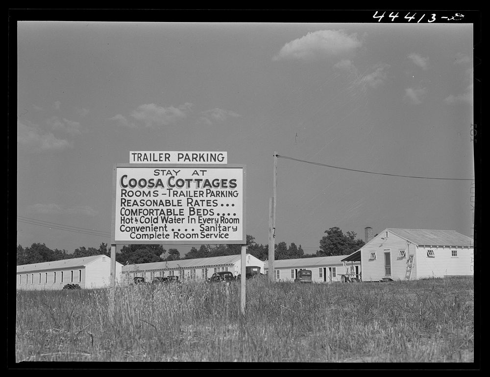 A new real estate development at Childersburg, Alabama, not far from the new powder plant. Sourced from the Library of…