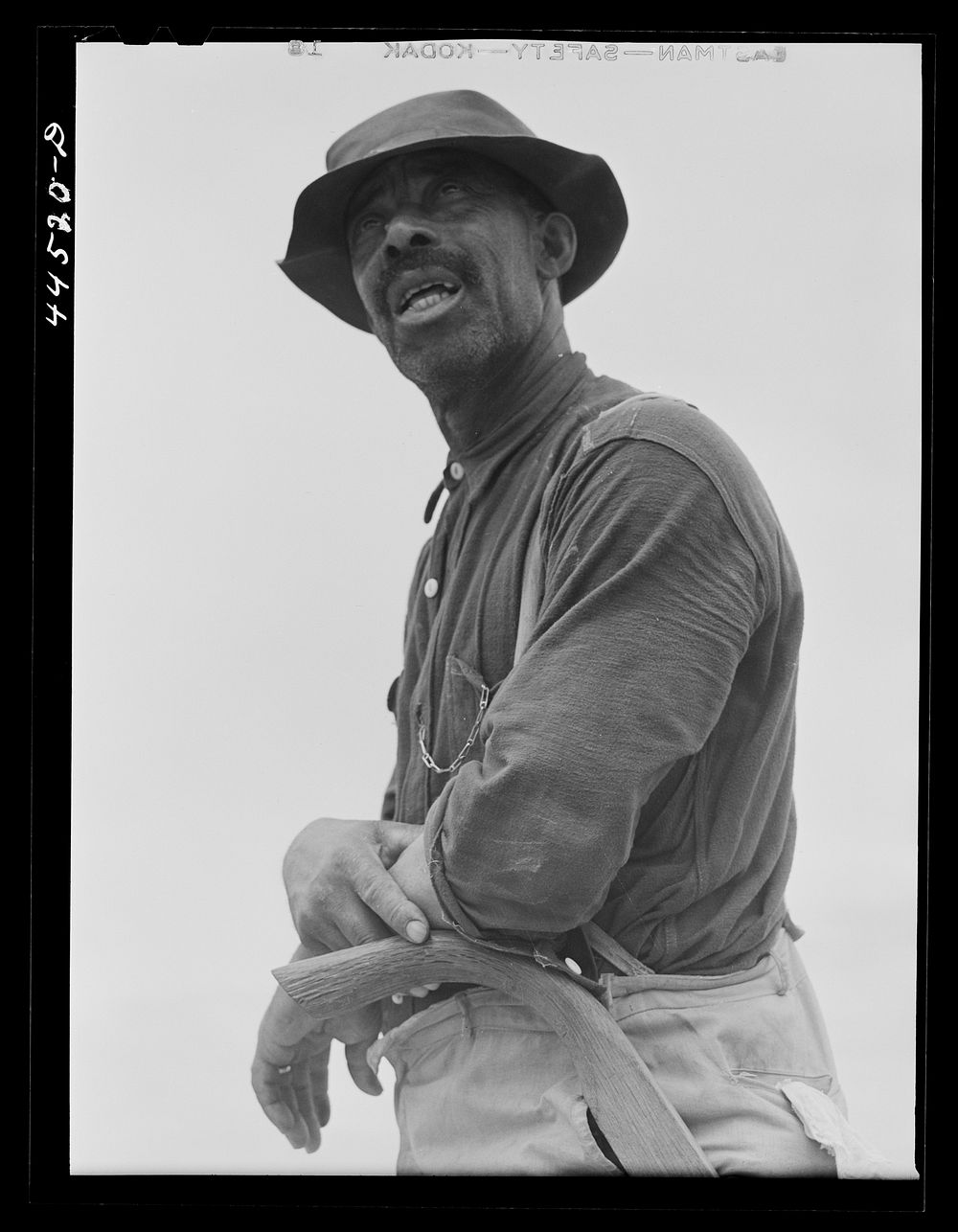 [Untitled photo, possibly related to: Mr. Jim Brown,  landowner near Siloam, Greene County, Georgia]. Sourced from the…
