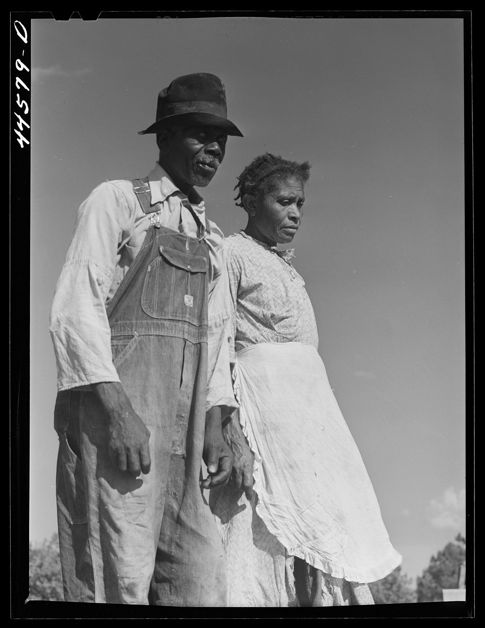 [Untitled photo, possibly related to:  tenant farmer couple living in an old mansion in southern Greene County, Georgia].…