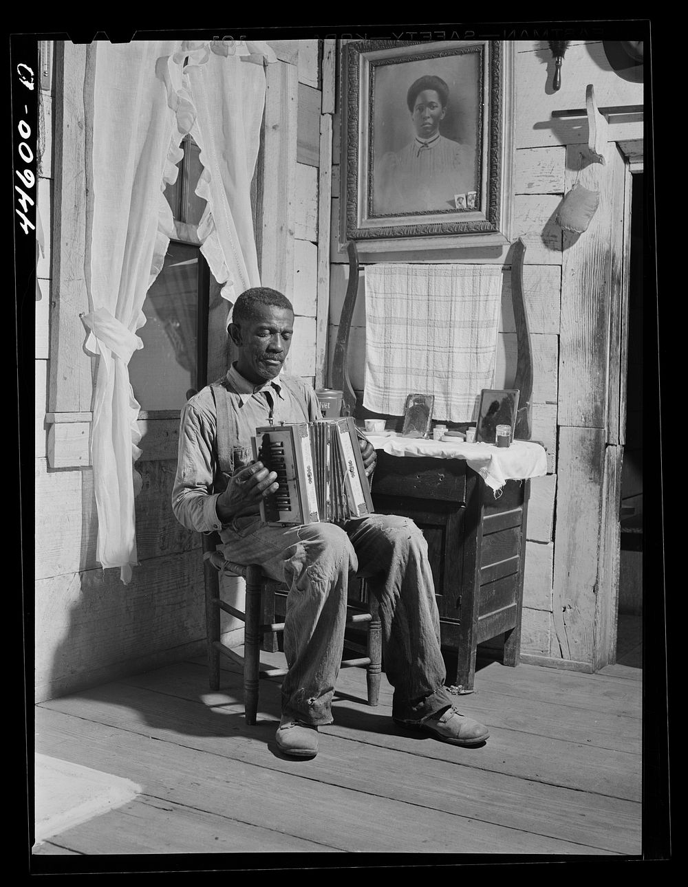 Mr. Cicero Ward,  FSA (Farm Security Administration) client. Southern Greene County, Georgia. Sourced from the Library of…