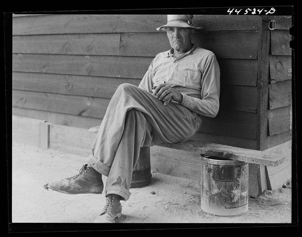 [Untitled photo, possibly related to: Mr. W. Corry, a substantial farmer in Siloam, Greene County, Georgia]. Sourced from…