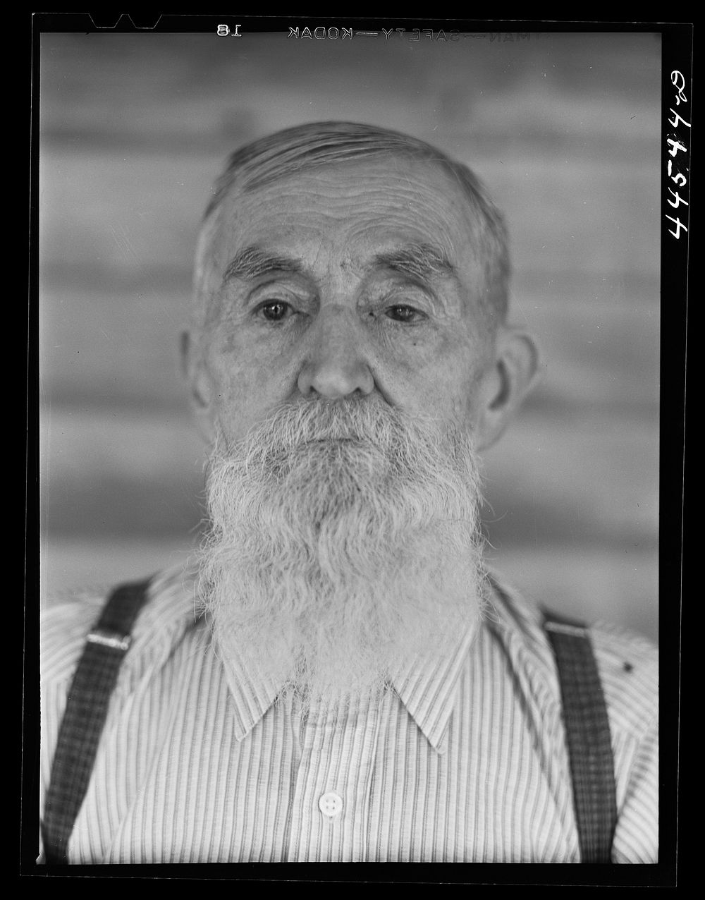 [Untitled photo, possibly related to: Mr. Sam Turner, one of the oldest residents of Greene County, Georgia. Near Liberty…