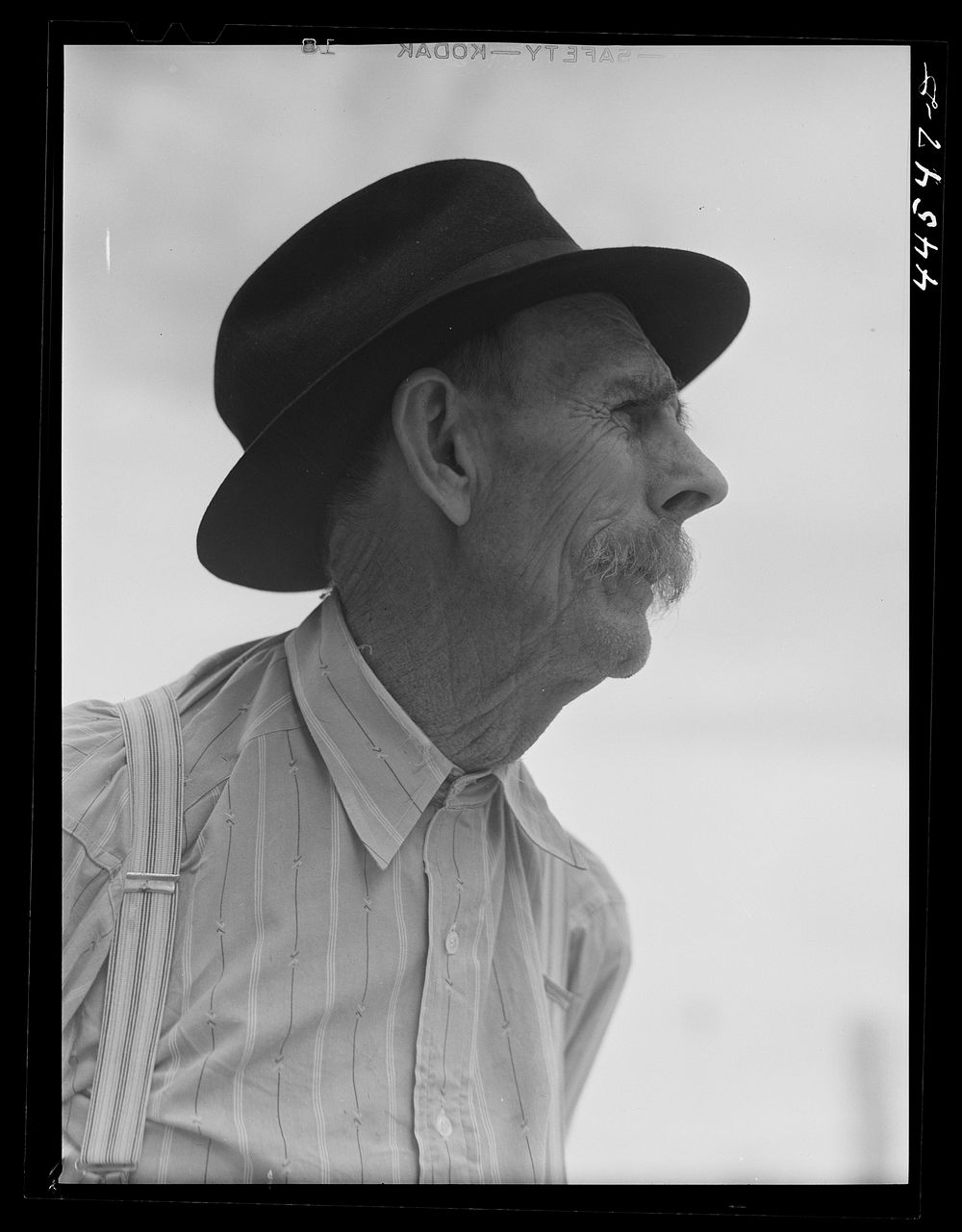 Mr. John Gentry, an old resident of Greene County, Georgia. Sourced from the Library of Congress.