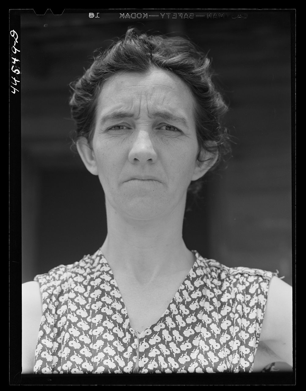 Wife of a WPA (Work Projects Administration) worker near Siloam. Greene County, Georgia. Sourced from the Library of…