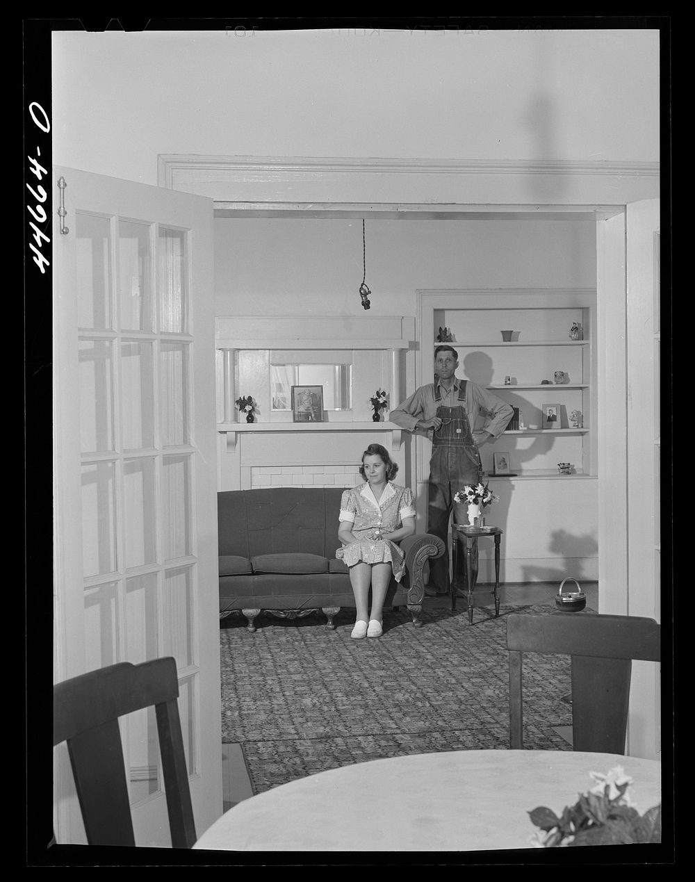 [Untitled photo, possibly related to: Mr. and Mrs. L. H. Cook, tenant purchase FSA (Farm Security Administration) family.…