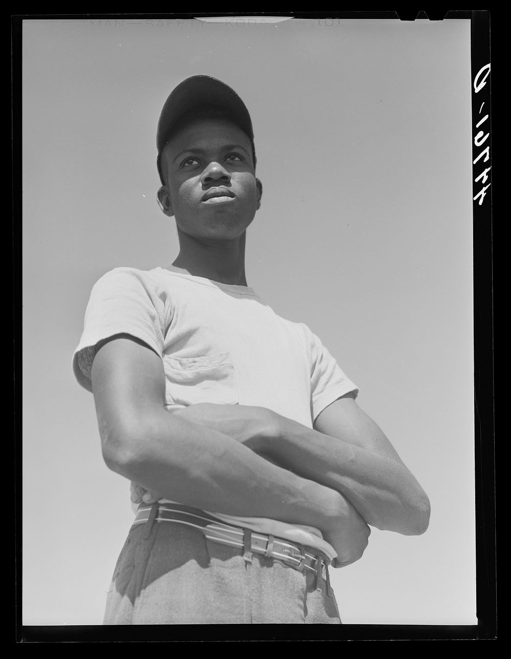Son of a  tenant farmer. Greene County Georgia. Sourced from the Library of Congress.