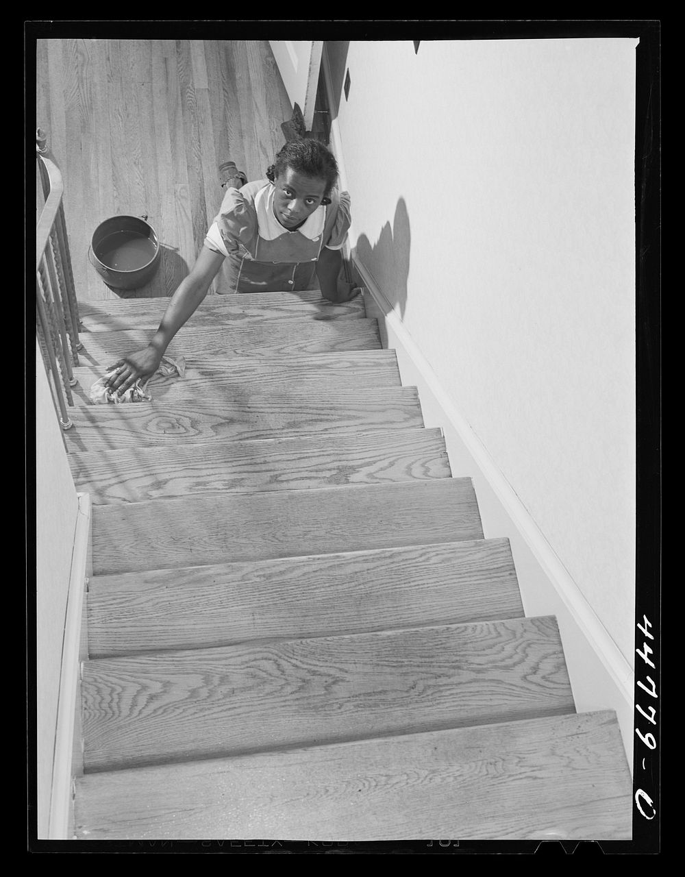 Washington, D.C.  maid in the home of a government worker. Sourced from the Library of Congress.