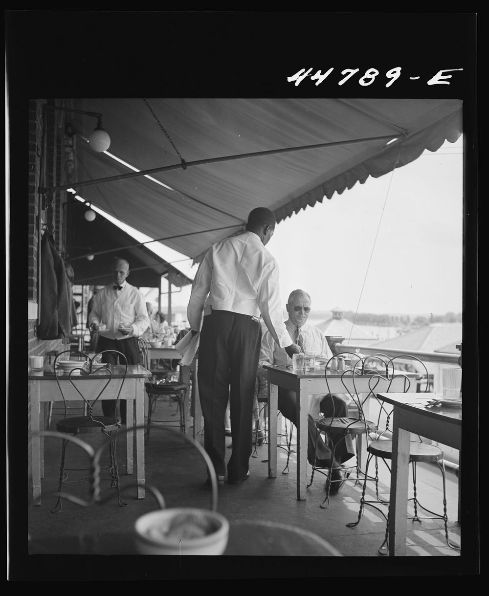 [Untitled photo, possibly related to:  waiter in Hertzog's, seafood restaurant along the waterfront. Washington, D.C.].…